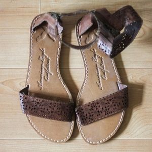 American Eagle Ankle Strap Sandals